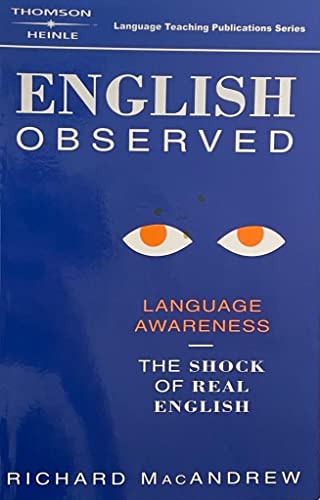 Imagen de archivo de English Observed: A Handbook of Language Awareness a la venta por Open Books