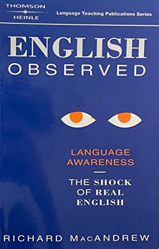 Stock image for English Observed: A Handbook of Language Awareness for sale by Open Books