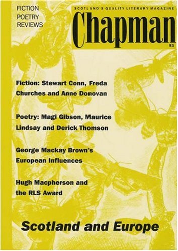 Beispielbild fr Scotland and Europe (Chapman 93) (Chapman New Writing) zum Verkauf von AwesomeBooks
