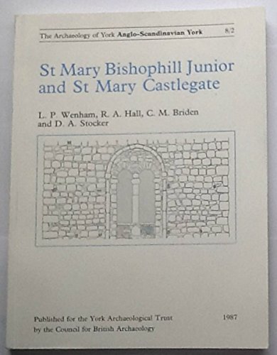 Imagen de archivo de St Mary Bishophill Junior and St Mary Castlegate a la venta por Wildside Books