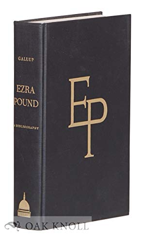 9780906795071: Ezra Pound: A Bibliography
