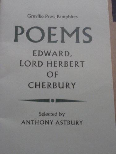 9780906887592: Poems