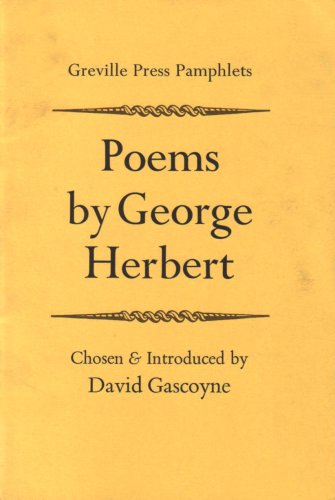 Stock image for Poems Sel. David Gascoyne for sale by HALCYON BOOKS