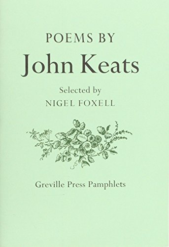 Beispielbild fr Poems by John Keats zum Verkauf von PsychoBabel & Skoob Books