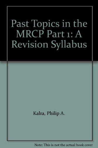 9780906896785: Past Topics in the MRCP Part 1