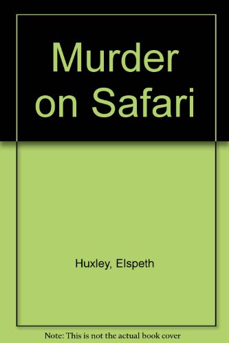 Stock image for Murder on Safari for sale by HPB-Diamond