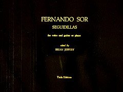 Seguidillas (9780906953013) by Fernando Sor