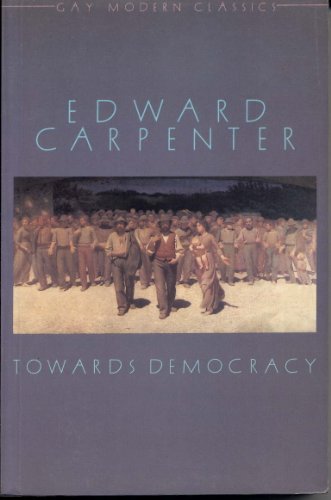 Imagen de archivo de Towards Democracy a la venta por ThriftBooks-Atlanta