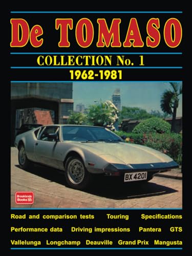 Beispielbild fr De Tomaso Collection No. 1 1962-1981: Road Test Book zum Verkauf von WorldofBooks