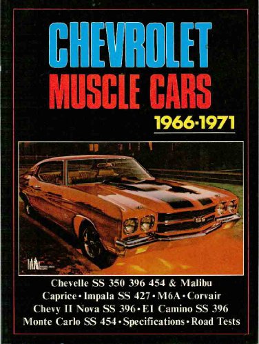 9780907073611: Chevrolet Muscle Cars, 1966-1971 (Brooklands Books Road Tests Series)