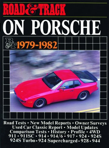 Imagen de archivo de Road Track on Porsche 1979-1982 (Brooklands Books Road Tests Series) (Brooklands Road Tests S) a la venta por HPB-Red