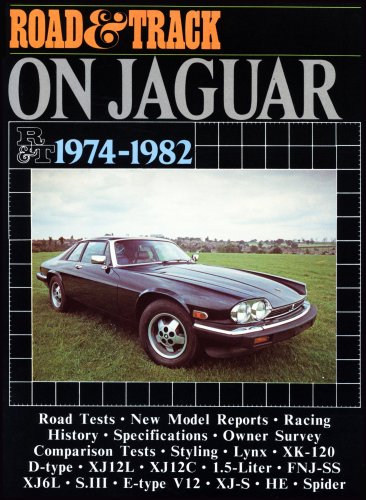 Imagen de archivo de Road & Track On Jaguar 1974-1982 a la venta por Bookmonger.Ltd
