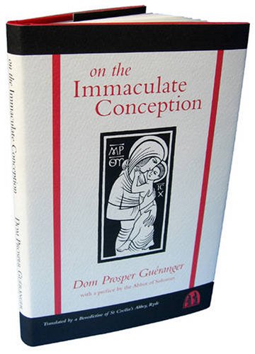 Beispielbild fr On the Immaculate Conception zum Verkauf von GreatBookPrices