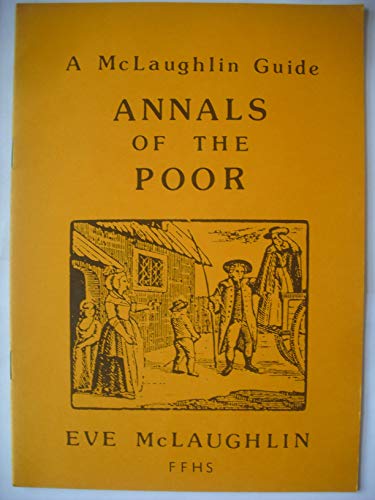 Stock image for Annals of the Poor (Guides for Family Historians) for sale by WorldofBooks