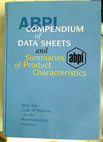 9780907102168: Abpi Compendium of Data Sheets and Summaries of Product Characteristic