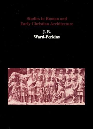 9780907132769: Studies in Roman and Early Christian Architecture