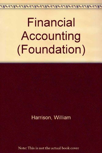 Beispielbild fr Financial Accounting (Foundation) zum Verkauf von Reuseabook