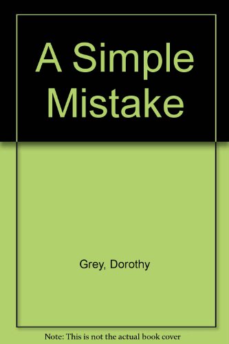 Imagen de archivo de A Simple Mistake a la venta por Goldstone Books