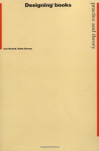 Imagen de archivo de Designing Books: Practice and Theory a la venta por Books Unplugged