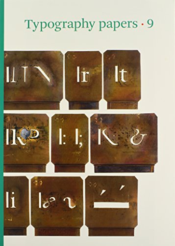 Beispielbild fr Typography Papers 9 zum Verkauf von Powell's Bookstores Chicago, ABAA