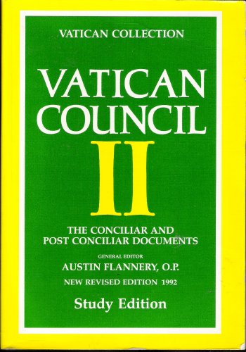 Beispielbild fr Vatican Council 2: The Conciliar And Post Conciliar Documents zum Verkauf von Wonder Book