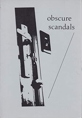 Obscure Scandals (9780907346036) by Paul Brown