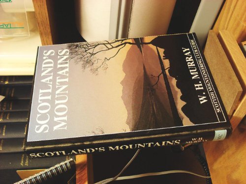 Imagen de archivo de Scotland's Mountains (Scottish Mountaineering Club Guide) a la venta por AwesomeBooks
