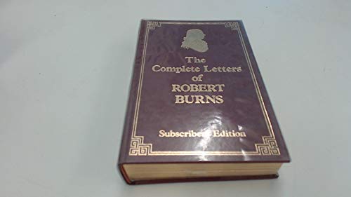 Stock image for The Complete Letters of Robert Burns for sale by Bookcase