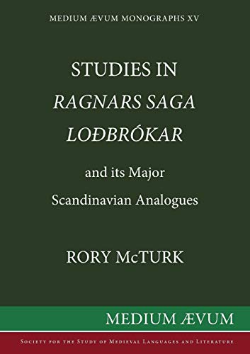 9780907570080: Studies in "Ragnar's Saga Lodbrokar" and Its Major Scandinavian Analogues