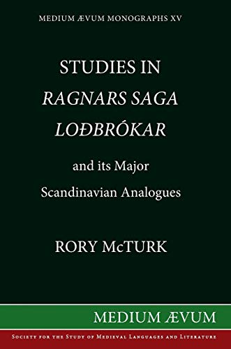 Stock image for Studies in Ragnar's Saga Lodbrokar and Its Major Scandinavian Analogues for sale by PBShop.store US