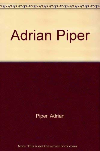 9780907594376: Adrian Piper