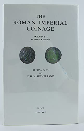 Stock image for The Roman Imperial Coinage Volume I for sale by PBShop.store UK