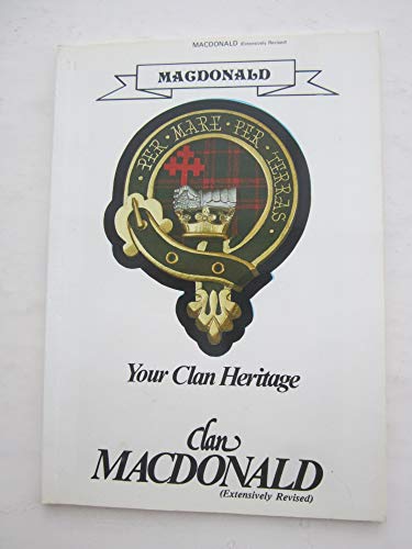 Stock image for Clan Macdonald for sale by Goldstone Books