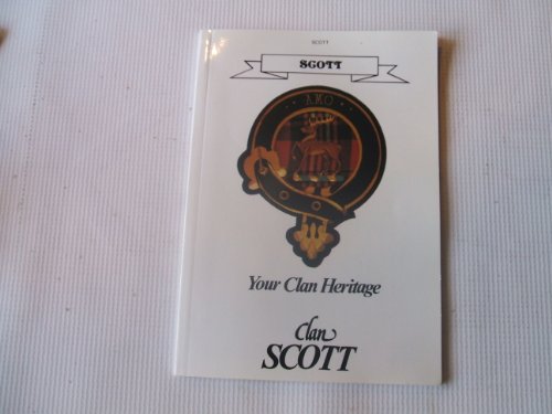 Beispielbild fr Clan Scott. zum Verkauf von Lawrence Jones Books