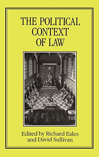 Stock image for The Political Context of Law: Proceedings of the Seventh British Legal History Conference Canterbury 1985 for sale by Powell's Bookstores Chicago, ABAA