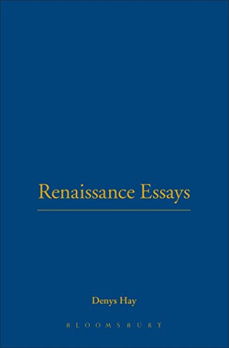 Stock image for Renaissance Essays (History Series (Hambledon Press).) for sale by Powell's Bookstores Chicago, ABAA