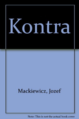 Stock image for Kontra (Polish Edition) for sale by Polish Bookstore in Ottawa