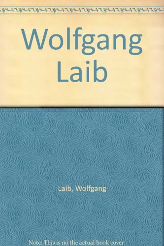 9780907660415: Wolfgang Laib