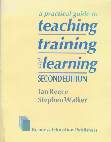 9780907679646: Teaching, Training and Learning
