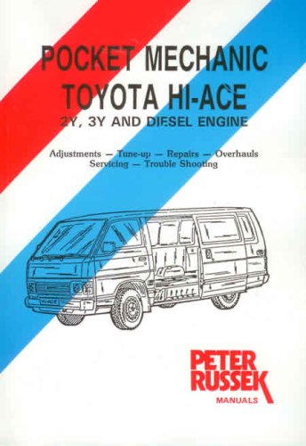 9780907779889: Pocket Mechanic for Toyota Hi-Ace 2Y, 3Y and Diesel Engine Since Introduction