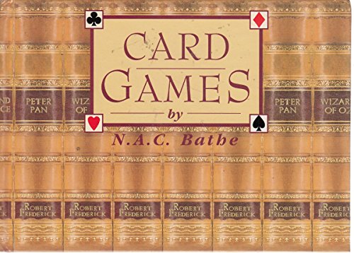 Beispielbild fr Card Games zum Verkauf von Better World Books