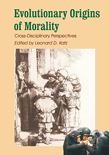 9780907845072: Evolutionary Origins of Morality: Cross Disciplinary Perspectives