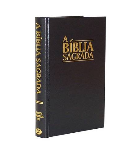 Stock image for Large Print Portuguese Bible (Almeida Revised): Brazilian Portuguese: A Biblia Sagrada for sale by WorldofBooks