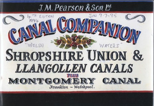 Stock image for Shropshire Union/Llangollen & Montgomery Canals (Pearson's Canal Companion) for sale by Stephen White Books