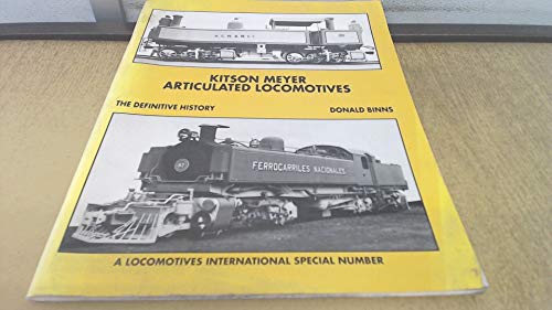 9780907941378: Kitson Meyer Articulated Locomotives