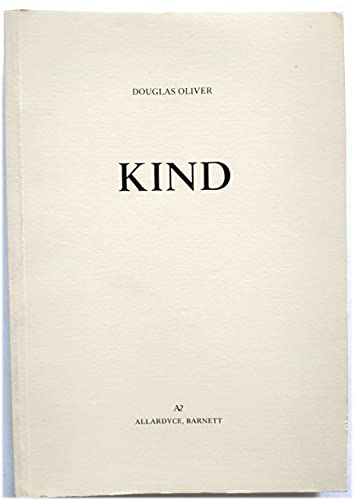Imagen de archivo de Kind: Collected Poems a la venta por NUDEL BOOKS