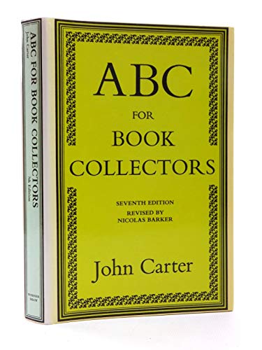 Stock image for ABC for book collectors for sale by ThriftBooks-Atlanta