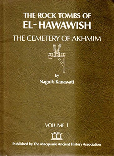 9780908299010: Cemetery of Akhmin (v. 1) (Rock Tombs of El-Hawawish)