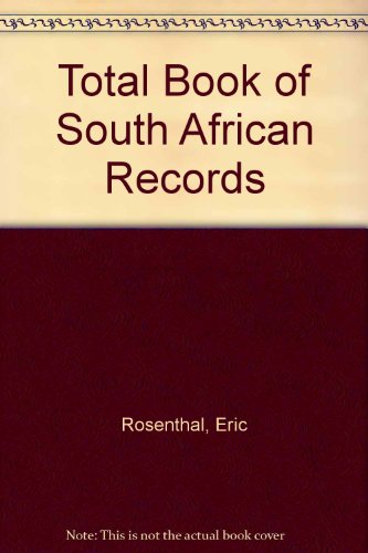 9780908387199: Book of South African Records