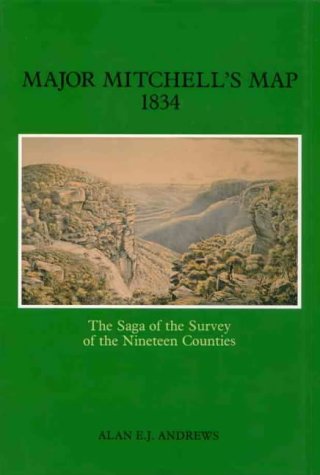 Stock image for Major Mitchell's Map 1834 for sale by Dial-A-Book